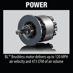 XBU02PT 36V LXT Brushless Blower Kit (5.0Ah) Alt 23 - Image