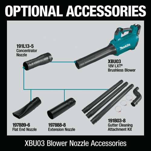 18V LXT Lithium-Ion Brushless Cordless Blower Tool Only Alt 13 - Image