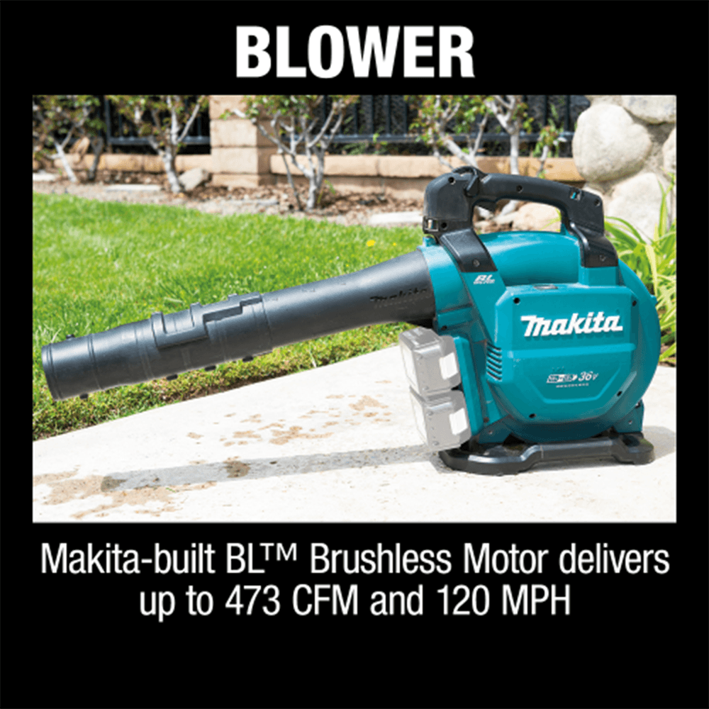 36V LXT Brushless Blower with Vacuum Attachment Kit Tool Only Alt 11 - Image