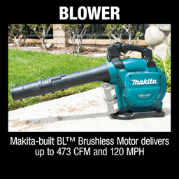 36V LXT Brushless Blower with Vacuum Attachment Kit Tool Only Alt 11 - Image