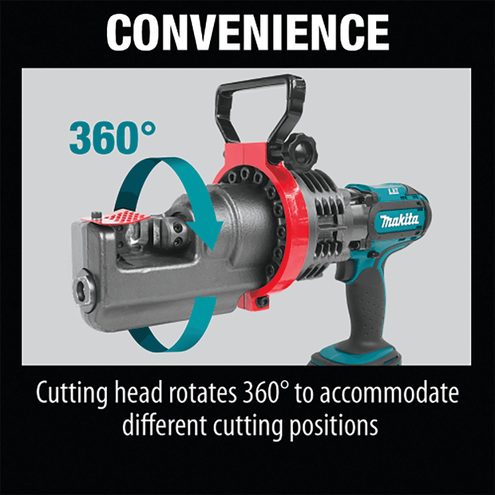 18V LXT Lithium‑Ion Cordless Rebar Cutter Kit (5.0Ah) Alt 10 - Image