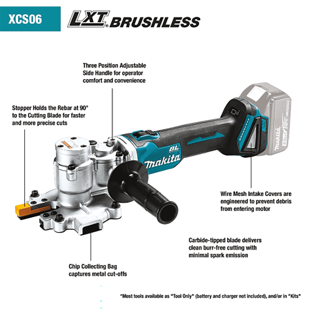 18V LXT Lithium‑Ion Brushless Cordless Steel Rod Flush‑Cutter, Tool Only Alt 2 - Image