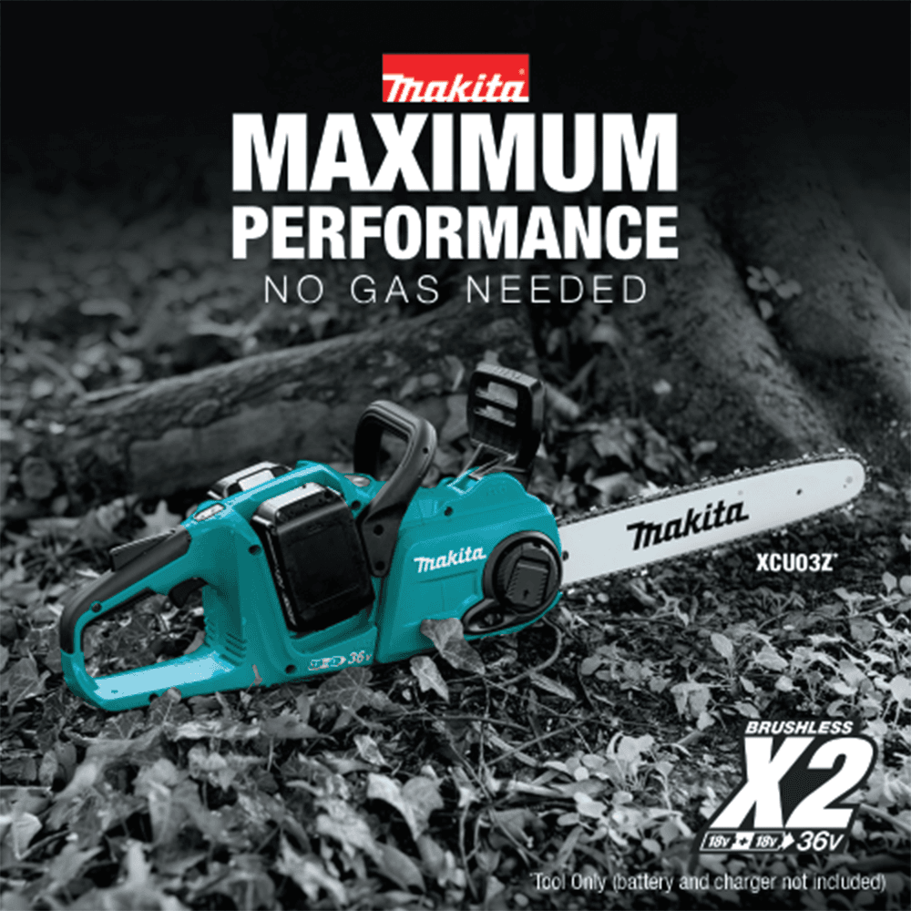 XCU03Z 36V LXT Brushless 14" Chain Saw Tool Only Alt 6 - Image