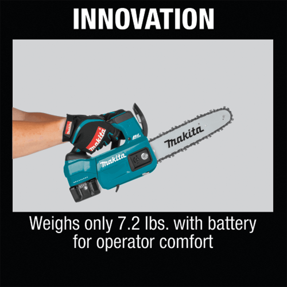 18V LXT Lithium‑Ion Brushless Cordless 10" Top Handle Chain Saw Kit (4.0Ah) Alt 16 - Image