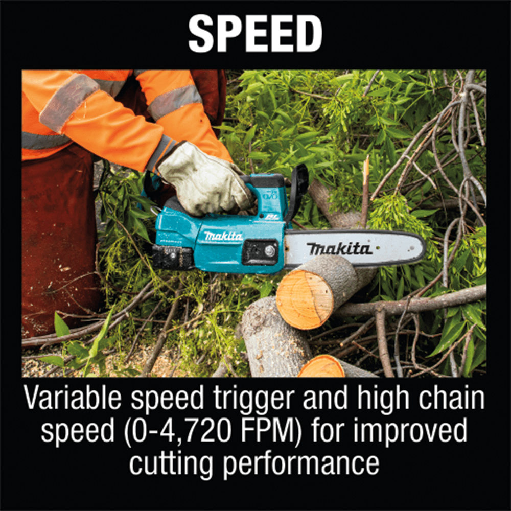 18V LXT Lithium‑Ion Brushless Cordless 10" Top Handle Chain Saw Kit (4.0Ah) Alt 17 - Image