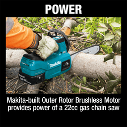 18V LXT Lithium‑Ion Brushless Cordless 12" Top Handle Chain Saw Kit (4.0 Ah) Alt 18 - Image