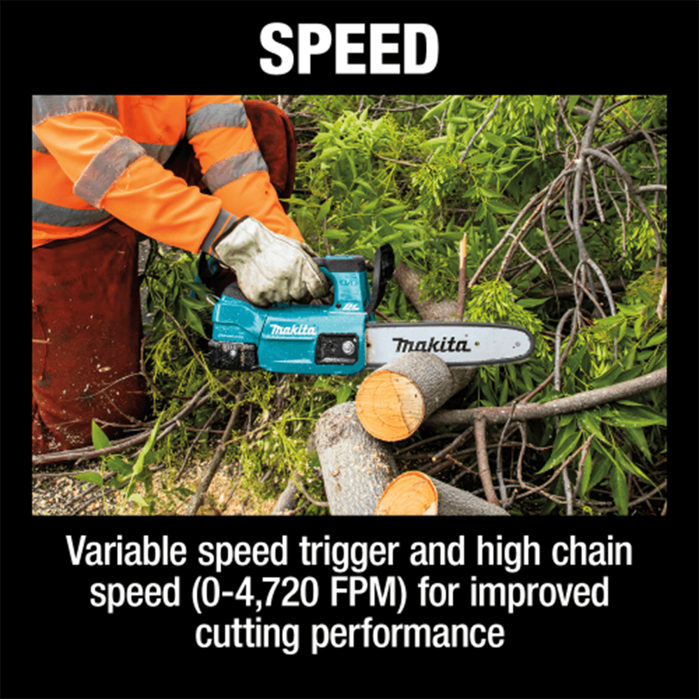 18V LXT Lithium‑Ion Brushless Cordless 12" Top Handle Chain Saw Kit (4.0 Ah) Alt 19 - Image
