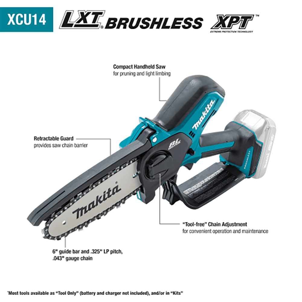 18V LXT Lithium‑Ion Brushless Cordless 6" Pruning Saw, Tool Only Alt 1 - Image