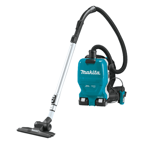 18V x 2 LXT Brushless Cordless 2 Quart HEPA Filter Backpack Dry Vacuum Kit (5.0Ah) Alt 1 - Image