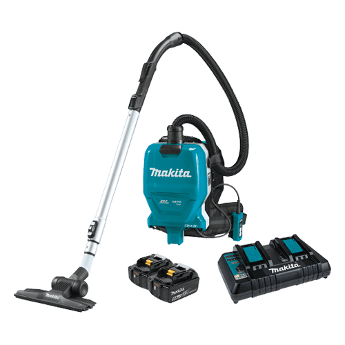 18V x 2 LXT Brushless Cordless 2 Quart HEPA Filter Backpack Dry Vacuum Kit (5.0Ah) Alt 4 - Image