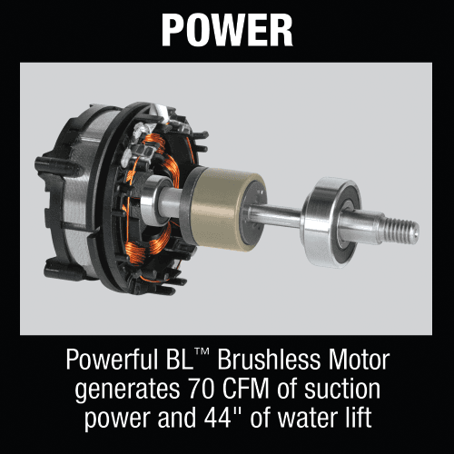 18V x 2 LXT Brushless 2 Quart HEPA Filter Backpack Dry Vacuum Tool Only Alt 15 - Image