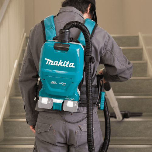 18V x 2 LXT Brushless 2 Quart HEPA Filter Backpack Dry Vacuum Tool Only Alt 9 - Image