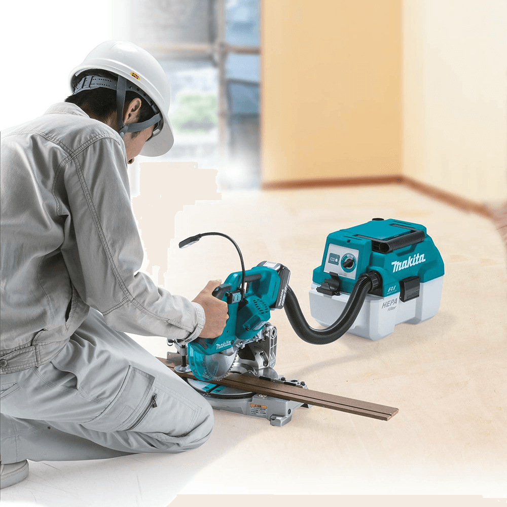 18V LXT Lithium-Ion 2 Gallon HEPA Filter Portable Wet/Dry Dust Extractor/Vacuum Kit (5.0Ah) Alt 10 - Image