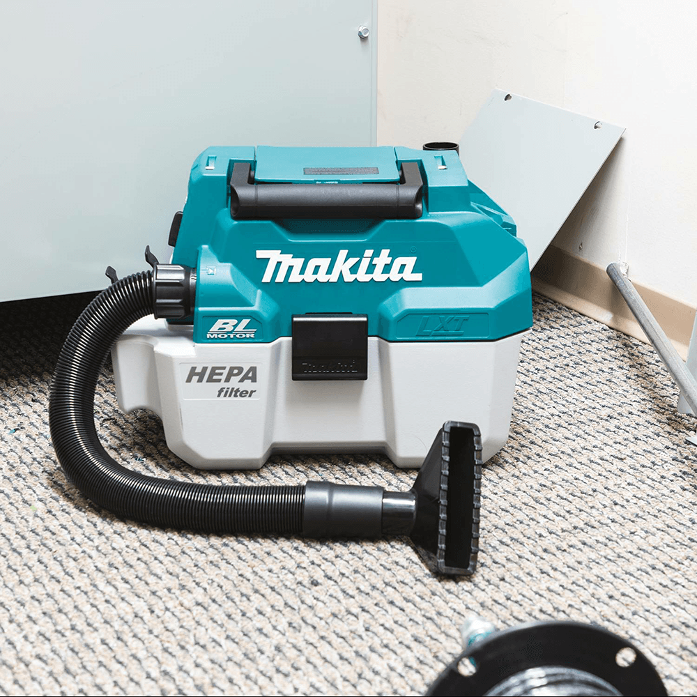 18V LXT Lithium-Ion 2 Gallon HEPA Filter Portable Wet/Dry Dust Extractor/Vacuum Kit (5.0Ah) Alt 12 - Image