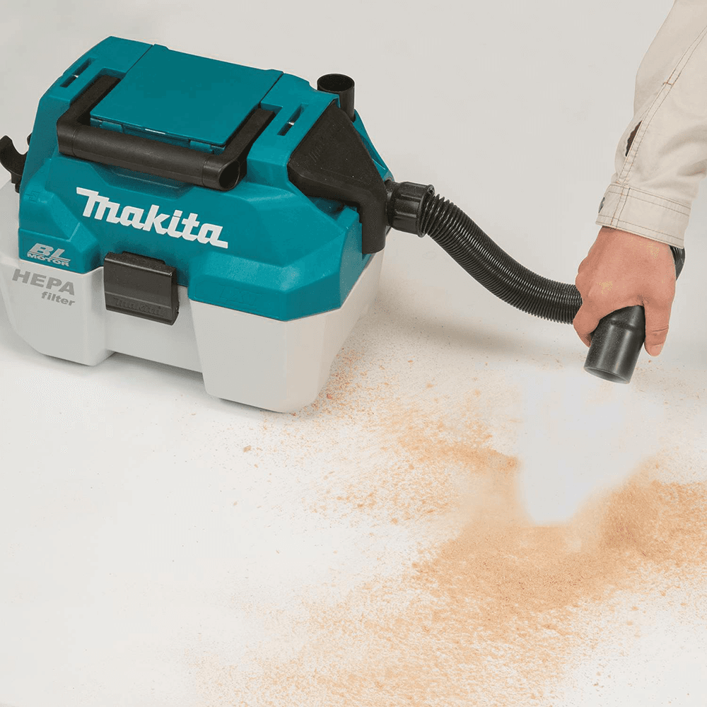 18V LXT Lithium-Ion 2 Gallon HEPA Filter Portable Wet/Dry Dust Extractor/Vacuum Kit (5.0Ah) Alt 13 - Image