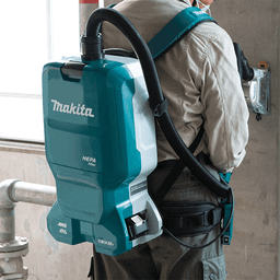 36V LXT Brushless 1.6 Gallon HEPA Filter Backpack Dry Dust Extractor Kit with AWS Capable (5.0 Ah) Alt 7 - Image