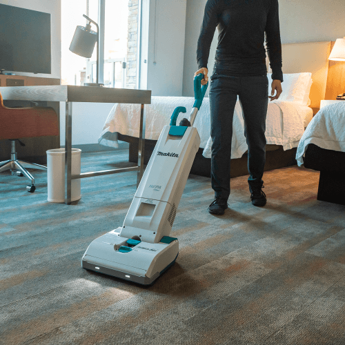 18V x 2 LXT Brushless 1.3 Gallon HEPA Filter 12" Upright Vacuum Kit (6.0Ah) Alt 13 - Image