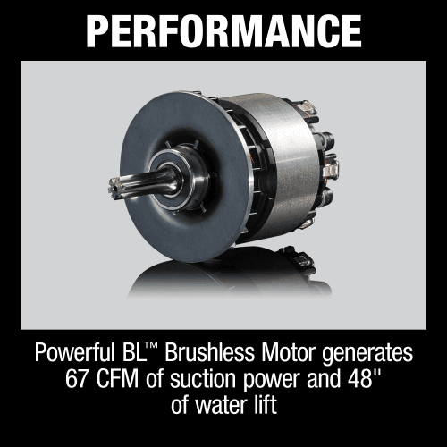 18V x 2 LXT Brushless 1.3 Gallon HEPA Filter 12" Upright Vacuum Tool Only Alt 18 - Image