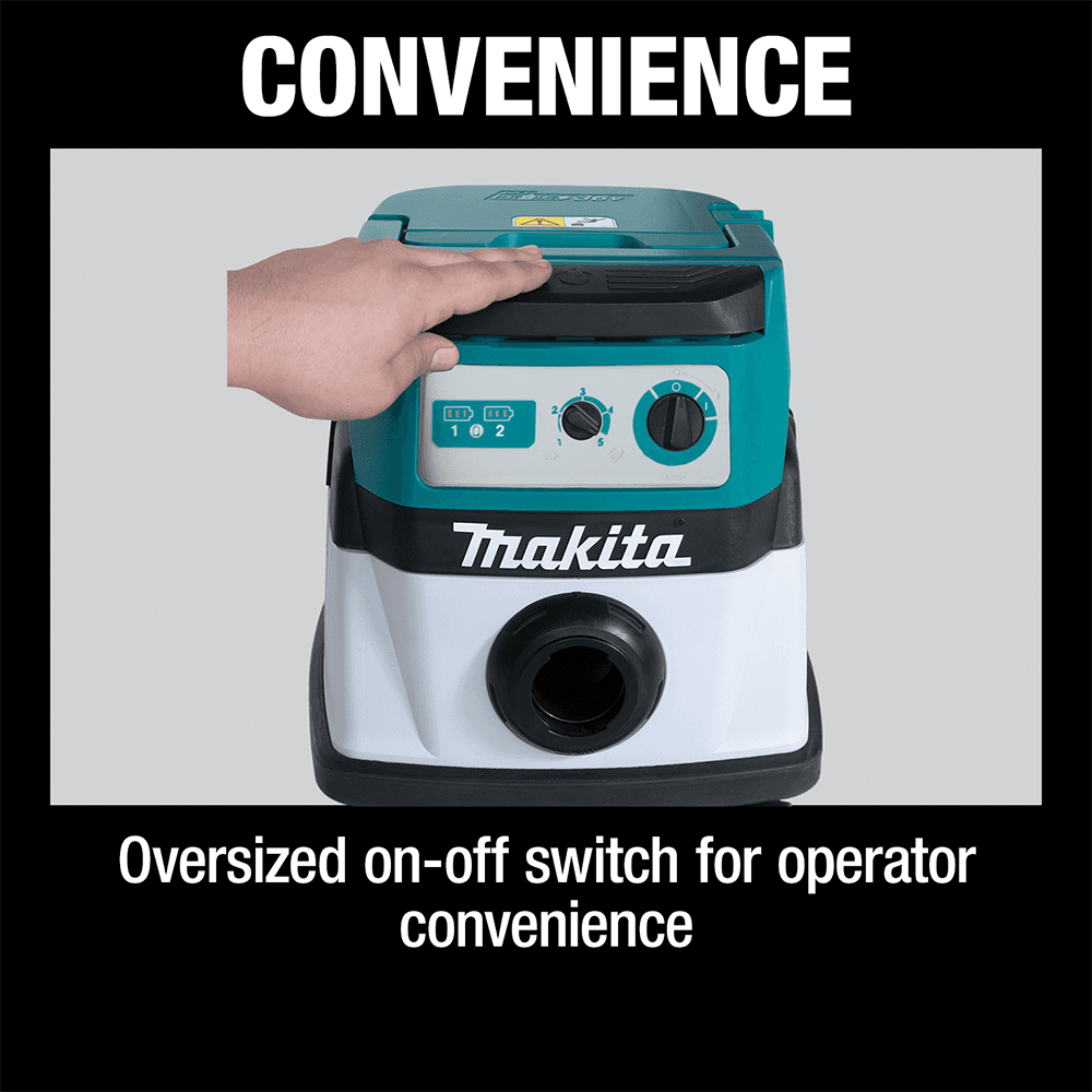 36V LXT Brushless 2.1 Gallon Wet/Dry Dust Extractor/Vacuum Tool Only Alt 7 - Image