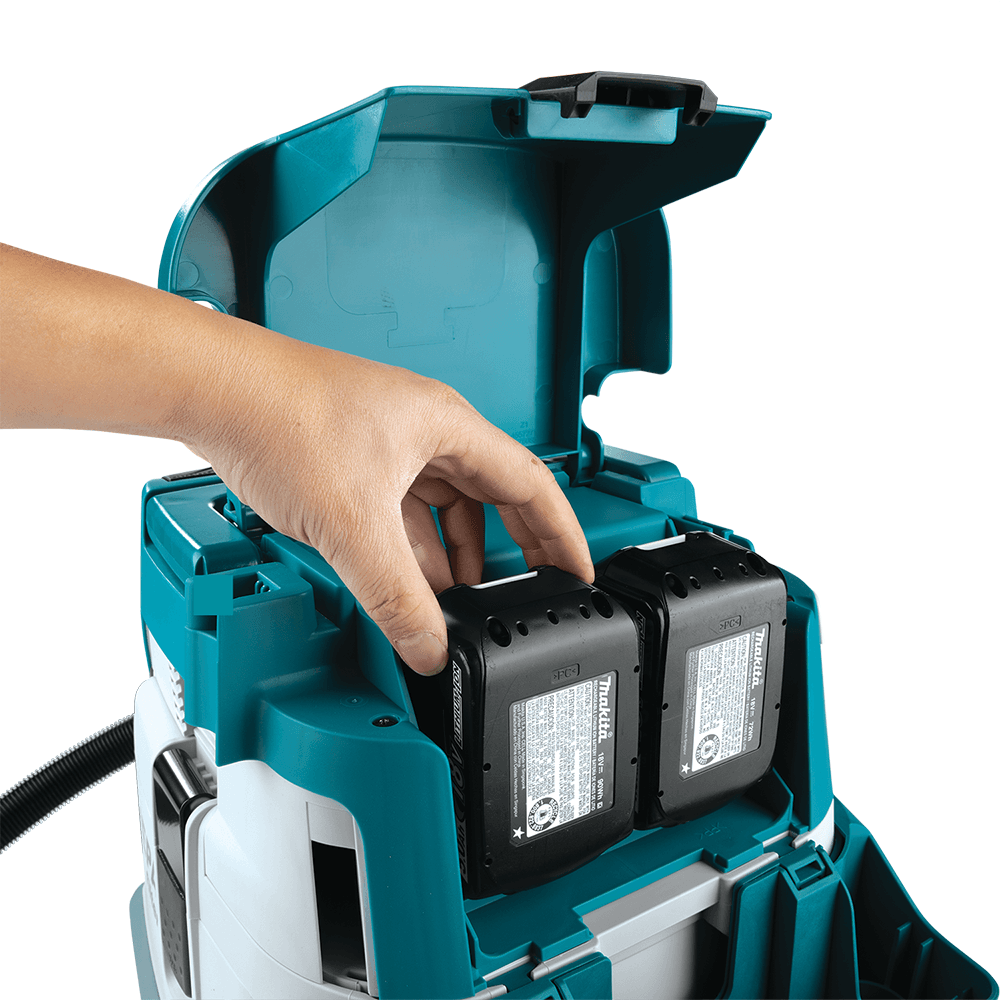 36V LXT Brushless 2.1 Gallon HEPA Filter Dry Dust Extractor Kit (5.0Ah) Alt 12 - Image