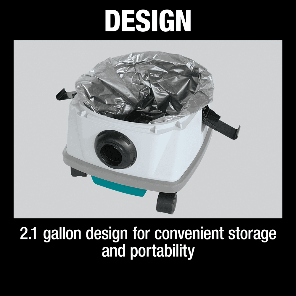 36V LXT Brushless 2.1 Gallon HEPA Filter Dry Dust Extractor Tool Only Alt 2 - Image