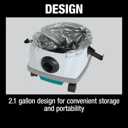 36V LXT Brushless 2.1 Gallon HEPA Filter Dry Dust Extractor Tool Only Alt 2 - Image