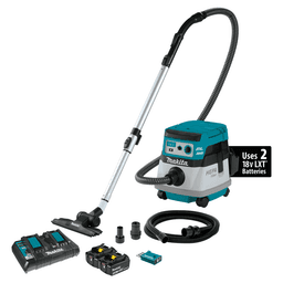 36V LXT Brushless 2.1 Gallon HEPA Filter Dry Dust Extractor/Vacuum Kit with AWS (5.0Ah) Main - Image