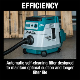 36V LXT Brushless 4 Gallon HEPA Filter Dry Dust Extractor Tool Only Alt 4 - Image