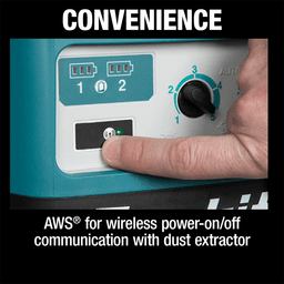 36V LXT Brushless 4 Gallon HEPA Filter Dry Dust Extractor/Vacuum Tool Only with AWS Alt 3 - Image