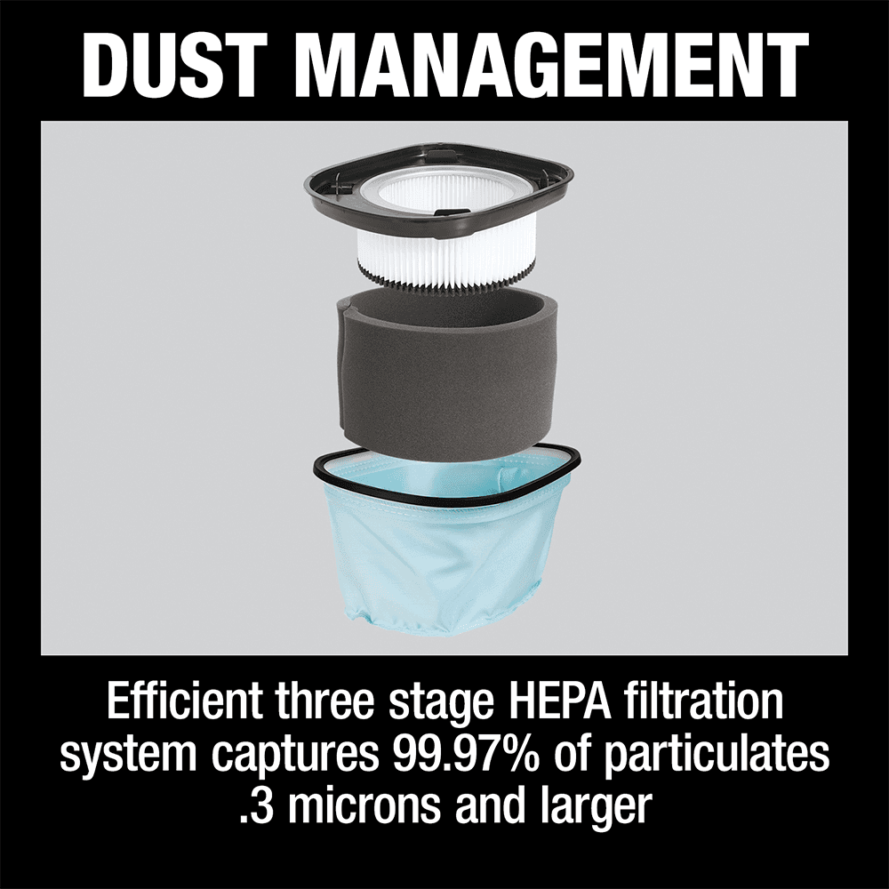 36V LXT Brushless 4 Gallon HEPA Filter Dry Dust Extractor/Vacuum Tool Only with AWS Alt 4 - Image