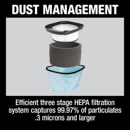 36V LXT Brushless 4 Gallon HEPA Filter Dry Dust Extractor/Vacuum Tool Only with AWS Alt 4 - Image