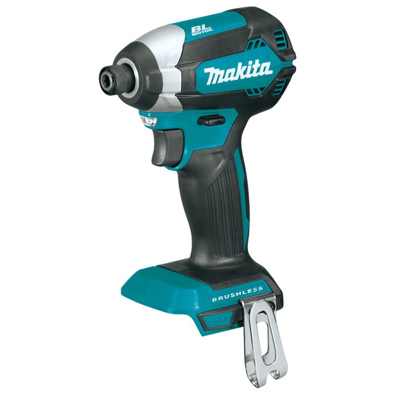 Makita 18V LXT Lithium-Ion Impact Driver Tool angled view