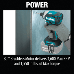 18V LXT Lithium-Ion Brushless Cordless Quick-Shift Mode 3-Speed Impact Driver Tool Only Alt 5 - Image