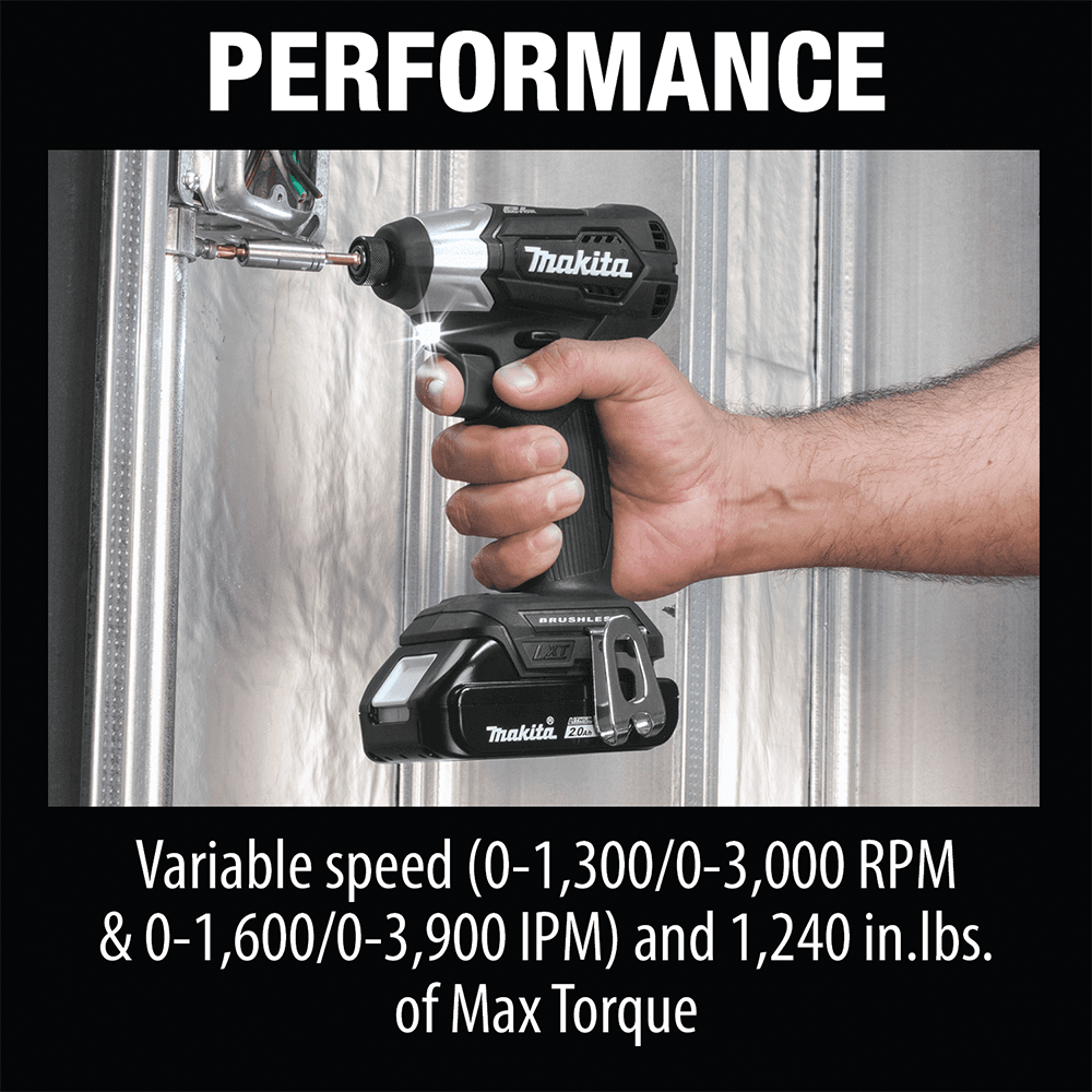 18 V LXT Lithium-Ion Sub-Compact Brushless Cordless Impact Driver Kit (2.0Ah) Alt 14 - Image