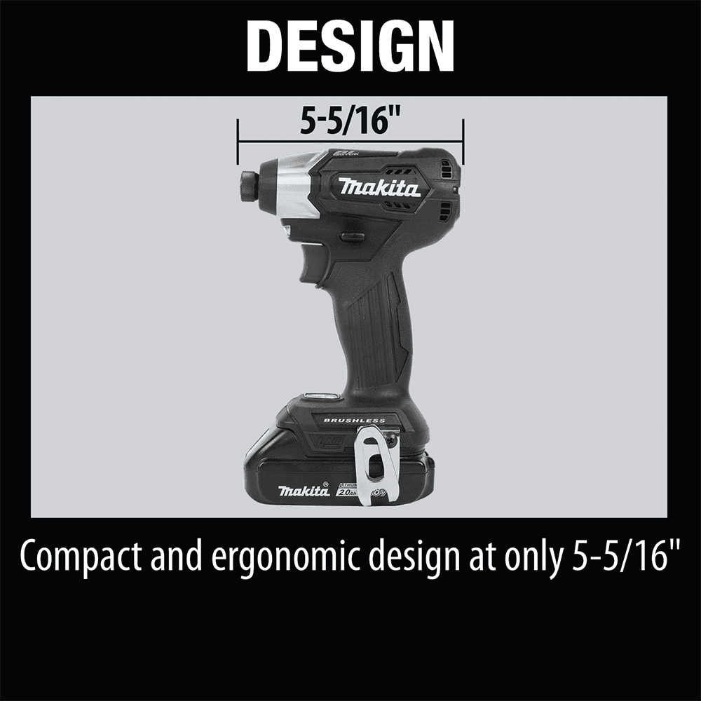 18 V LXT Lithium-Ion Sub-Compact Brushless Cordless Impact Driver Kit (2.0Ah) Alt 15 - Image