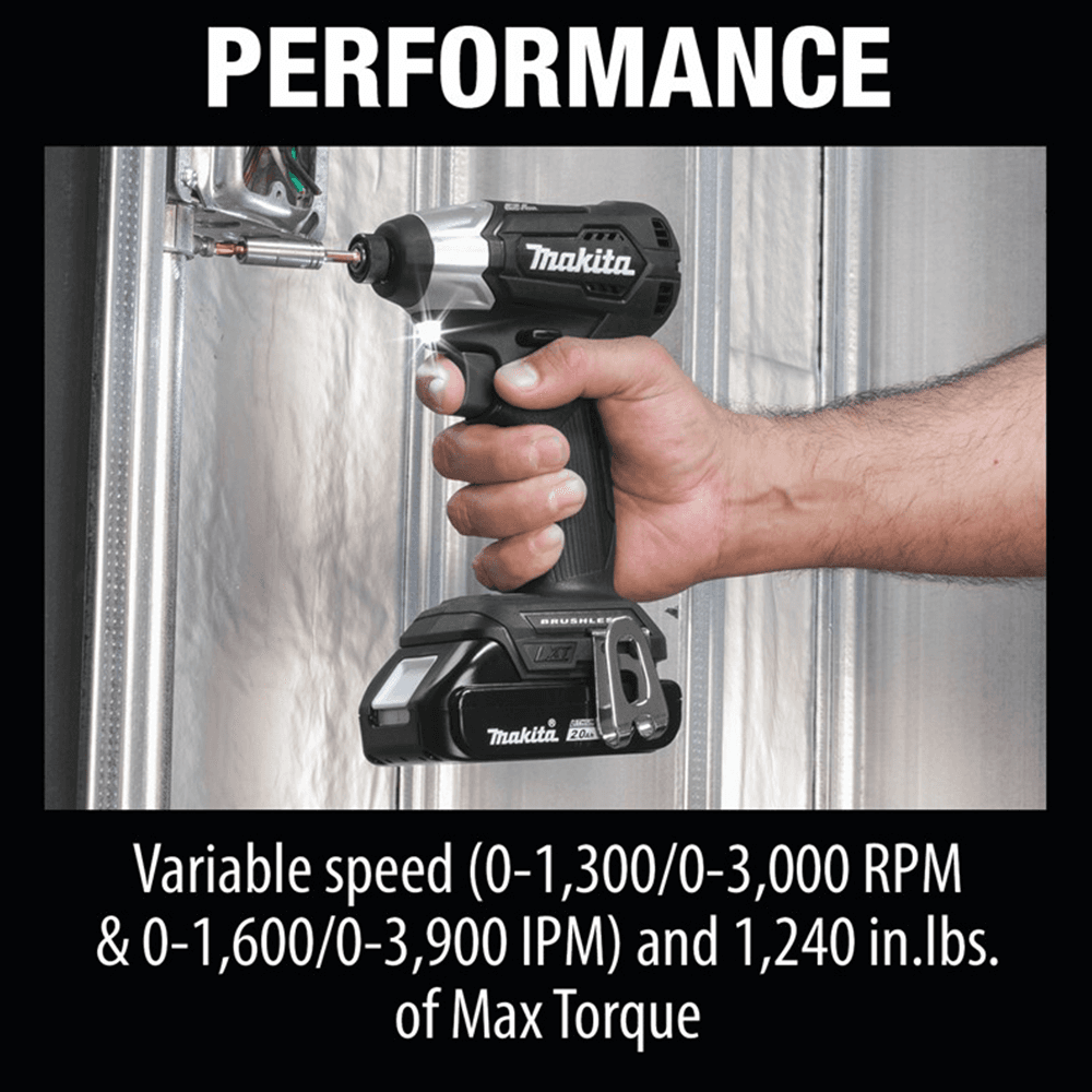 Makita 18V LXT Impact Driver Kit with 2.0Ah Battery