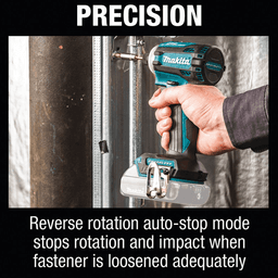 Efficient brushless motor optimizes battery energy use for longer run time