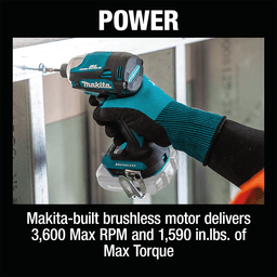 18V LXT Lithium-Ion Brushless Cordless Quick-Shift Mode 4-Speed Impact Driver Tool Only Alt 7 - Image