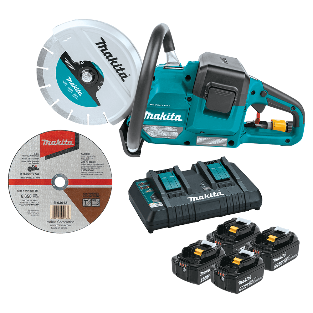 36V LXT Brushless 9" Power Cutter Kit with AFT/Electric Brake/4 Batteries (5.0 Ah) Main - Image
