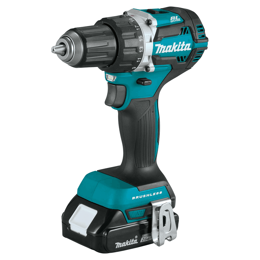 18V LXT Lithium-Ion Compact Brushless Cordless 1/2" Driver-Drill Kit (2.0Ah) Alt 1 - Image