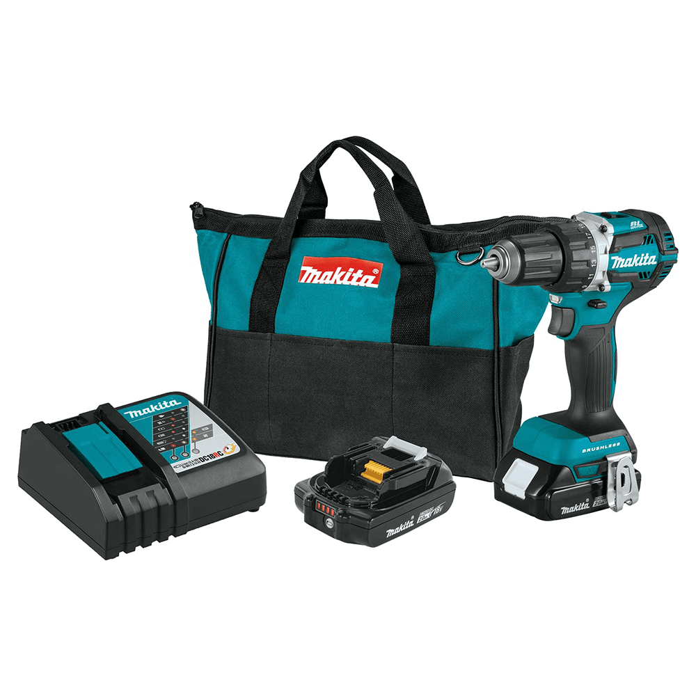 18V LXT Lithium-Ion Compact Brushless Cordless 1/2" Driver-Drill Kit (2.0Ah) Main - Image