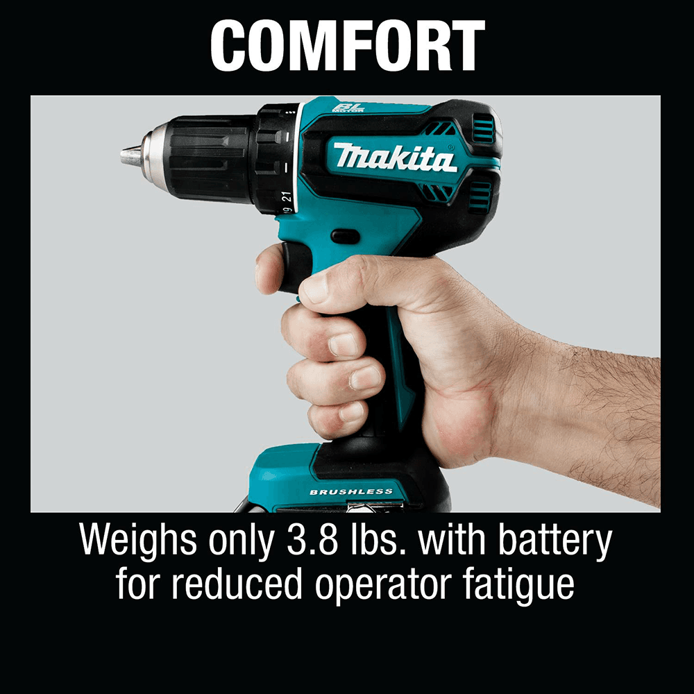 XFD131 18V LXT Lithium-Ion Brushless Cordless 1/2" Driver-Drill Kit (3.0Ah) Alt 10 - Image