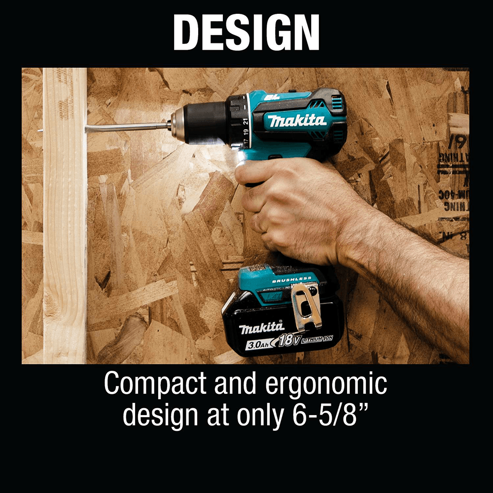XFD131 18V LXT Lithium-Ion Brushless Cordless 1/2" Driver-Drill Kit (3.0Ah) Alt 11 - Image