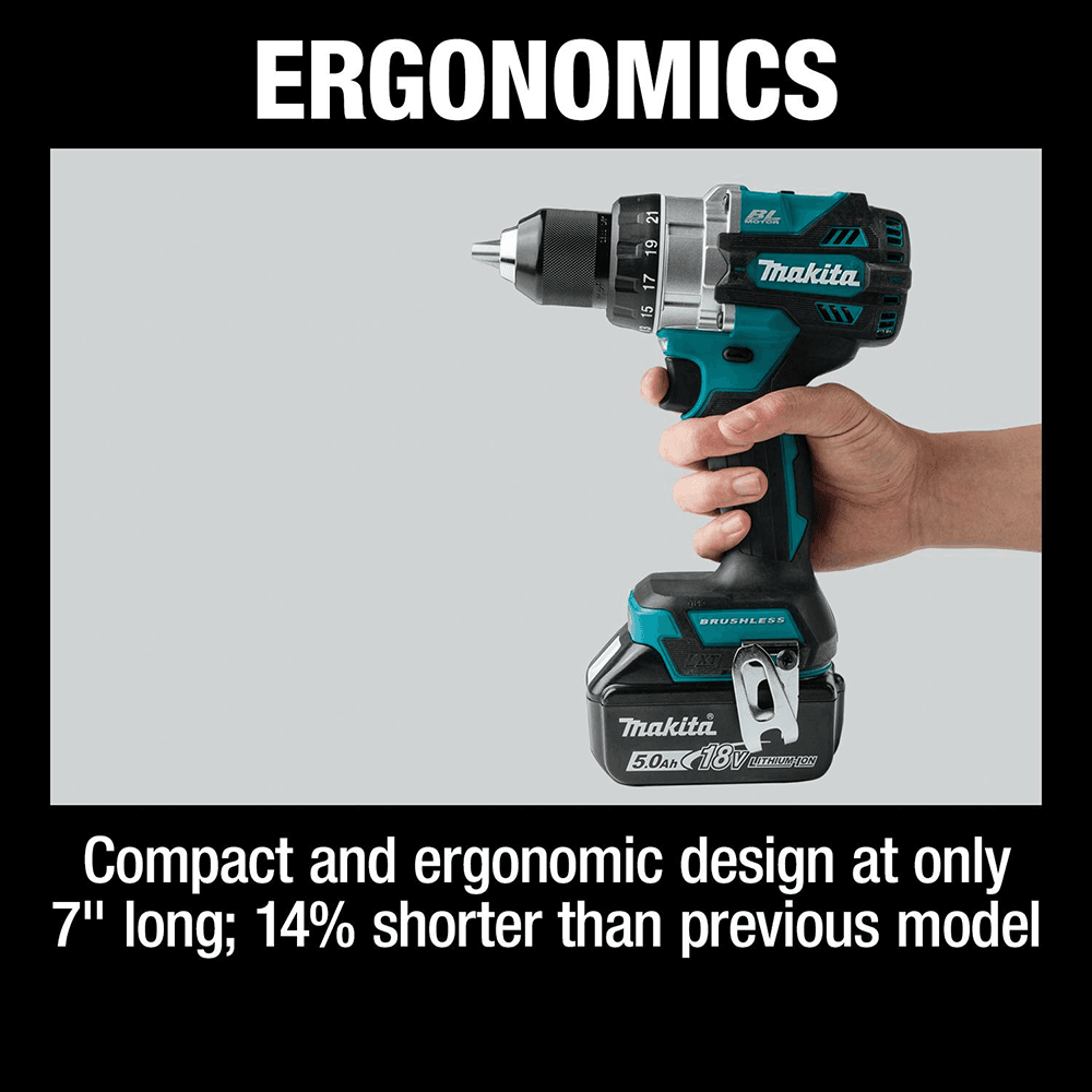 18V LXT Lithium-Ion Brushless Cordless 1/2" Driver-Drill Kit (5.0Ah) Alt 14 - Image