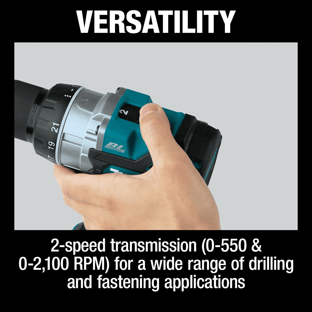 18V LXT Lithium-Ion 2-Speed Brushless Cordless 1/2" Driver-Drill Tool Only Alt 13 - Image