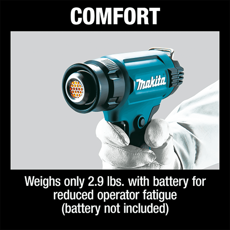 6-13/16" LXT Lithium‑Ion Cordless Variable Temperature Heat Gun Tool Only Alt 11 - Image