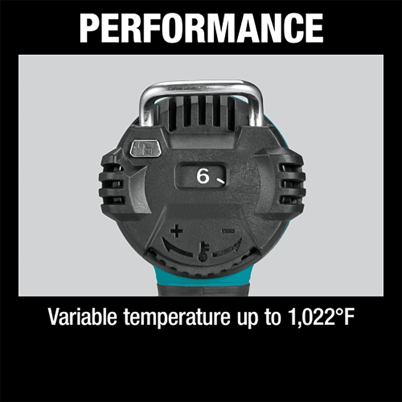 6-13/16" LXT Lithium‑Ion Cordless Variable Temperature Heat Gun Tool Only Alt 13 - Image