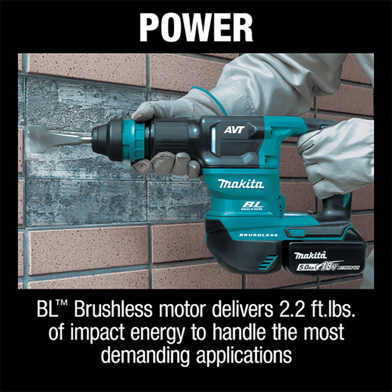 18V LXT Lithium‑Ion Brushless Cordless SDS‑PLUS AVT Power Scraper Kit (5.0Ah) Alt 13 - Image