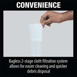 XLC02ZB 18V LXT Lithium‑ion Compact Cordless Vacuum Tool Only Alt 10 - Image