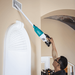 18V LXT Lithium‑Ion Brushless Cordless Compact Stick Vacuum Kit, Trigger with Lock (2.0Ah), White Alt 7 - Image